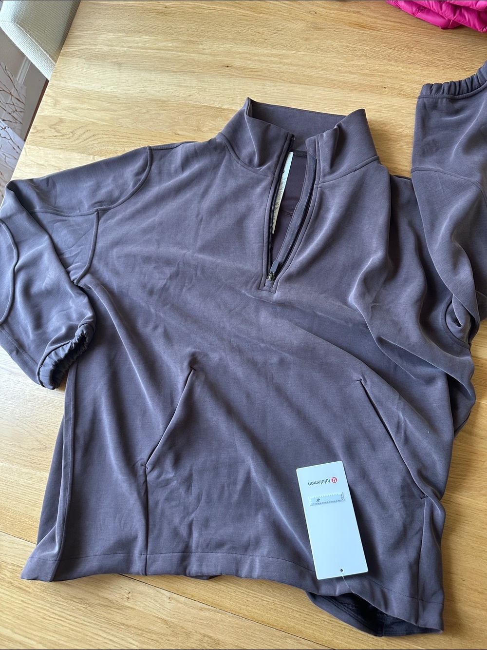 NWT Lululemon Softstream Long Half Zip Sequoia - Picture 9 of 9
